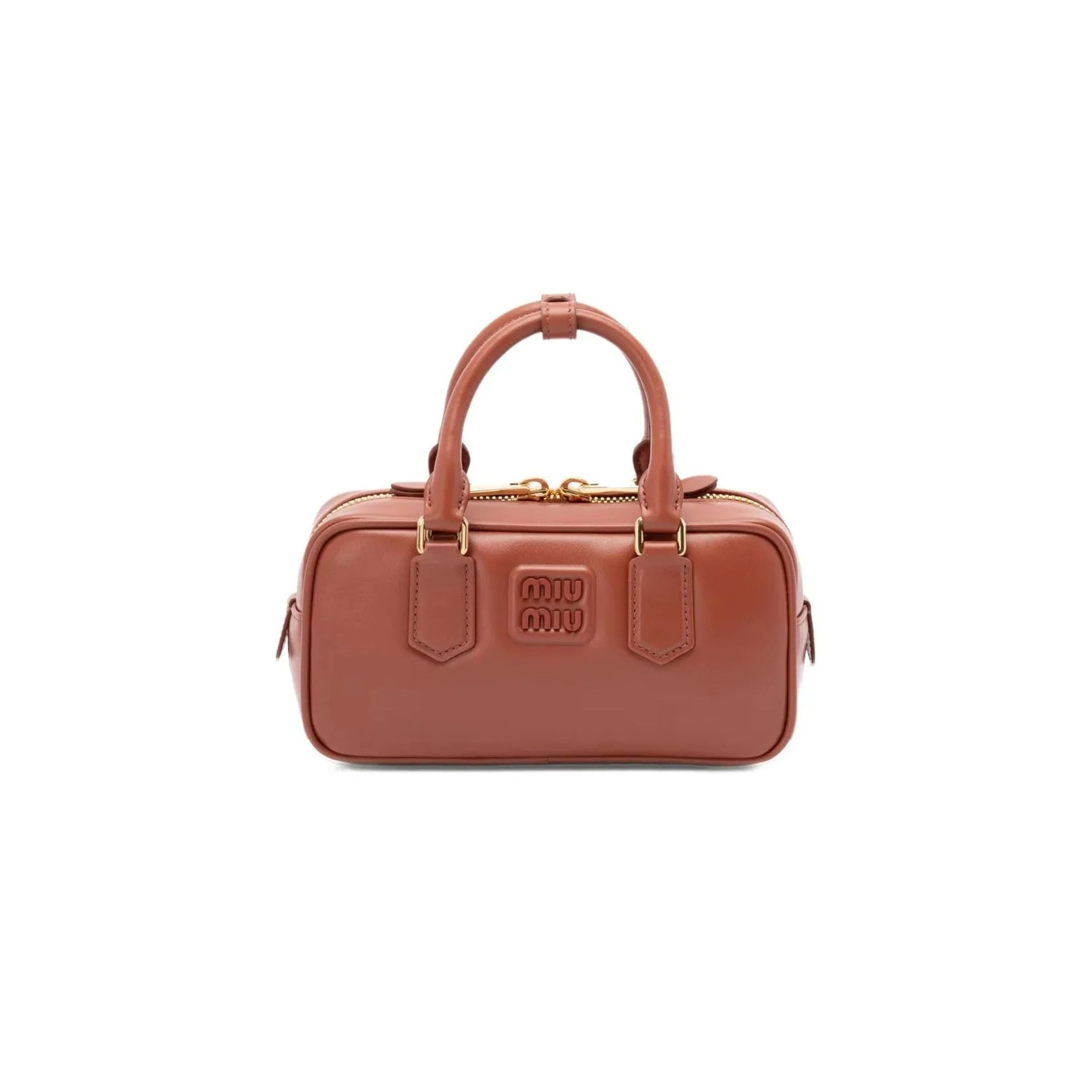 MIU MIU ARCADIE LEATHER BAG 5BB142 (22*10.5*7.5cm)
